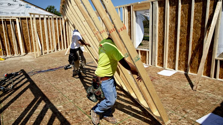 Housing starts rose 4.3% in May, versus 22.3% increase expected