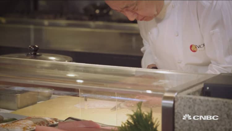 Celebrity chef Nobu's top picks for eating sushi