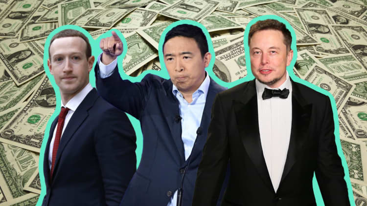Elon Musk and Andrew Yang support Universal Basic Income — here's what it could mean for Americans
