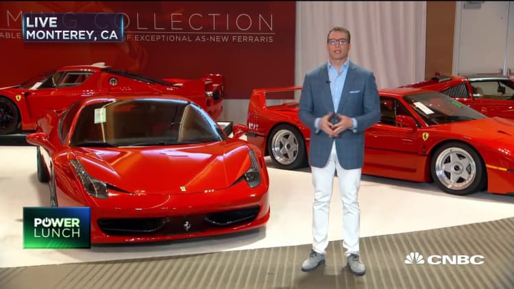 New supercars unveiled at Pebble Beach car show