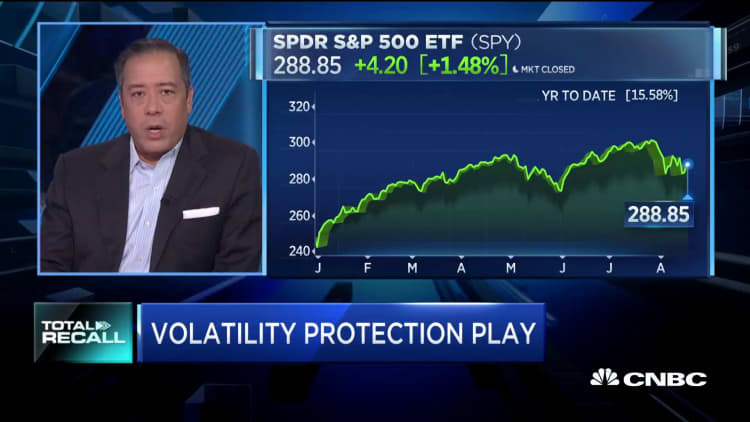 Here's one trader's volatility protection play