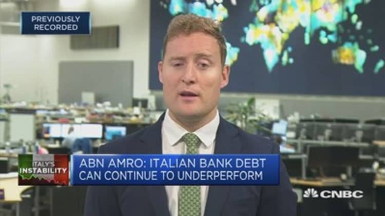 Looking for opportunities to step into Italian debt, strategist says