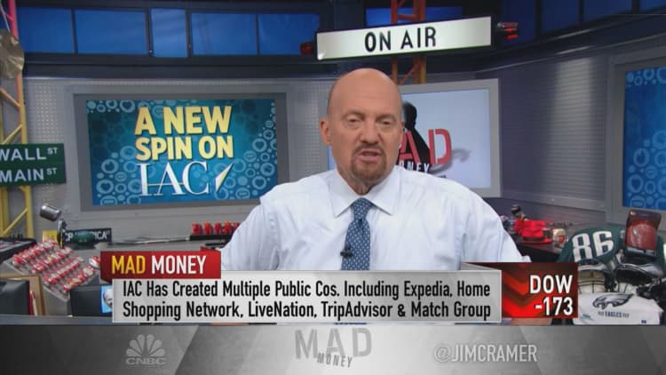 Cramer explains why IAC's stock is a 'screaming buy'