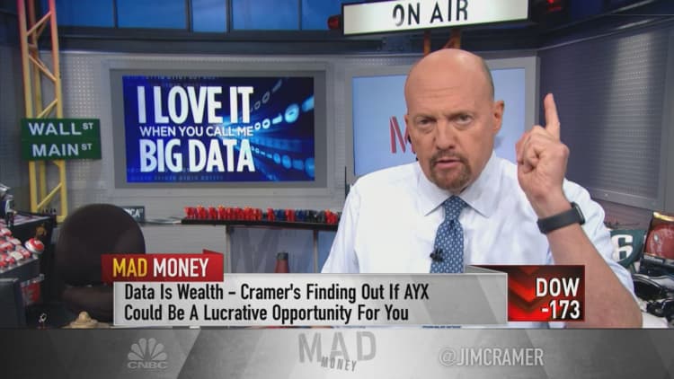 Cramer: Put Alteryx on your shopping list and pounce on a pullback