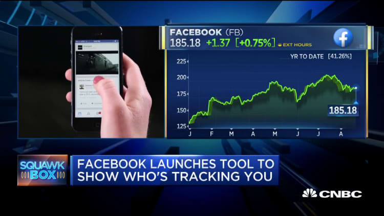 Facebook is launching a tool to show users who is tracking them