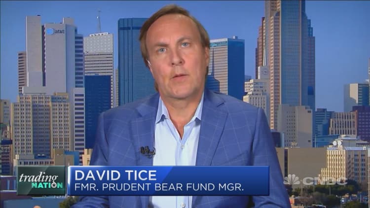 US may already be in a recession, long-time bear David Tice warns