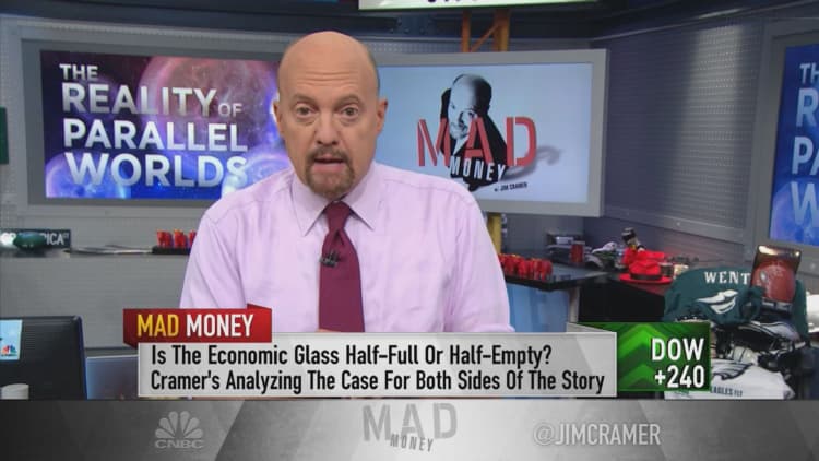 Underlying economy is good, but fear will drive us to recession, says Cramer