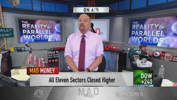 Cramer: The underlying economy is good, but fear will drive us into recession