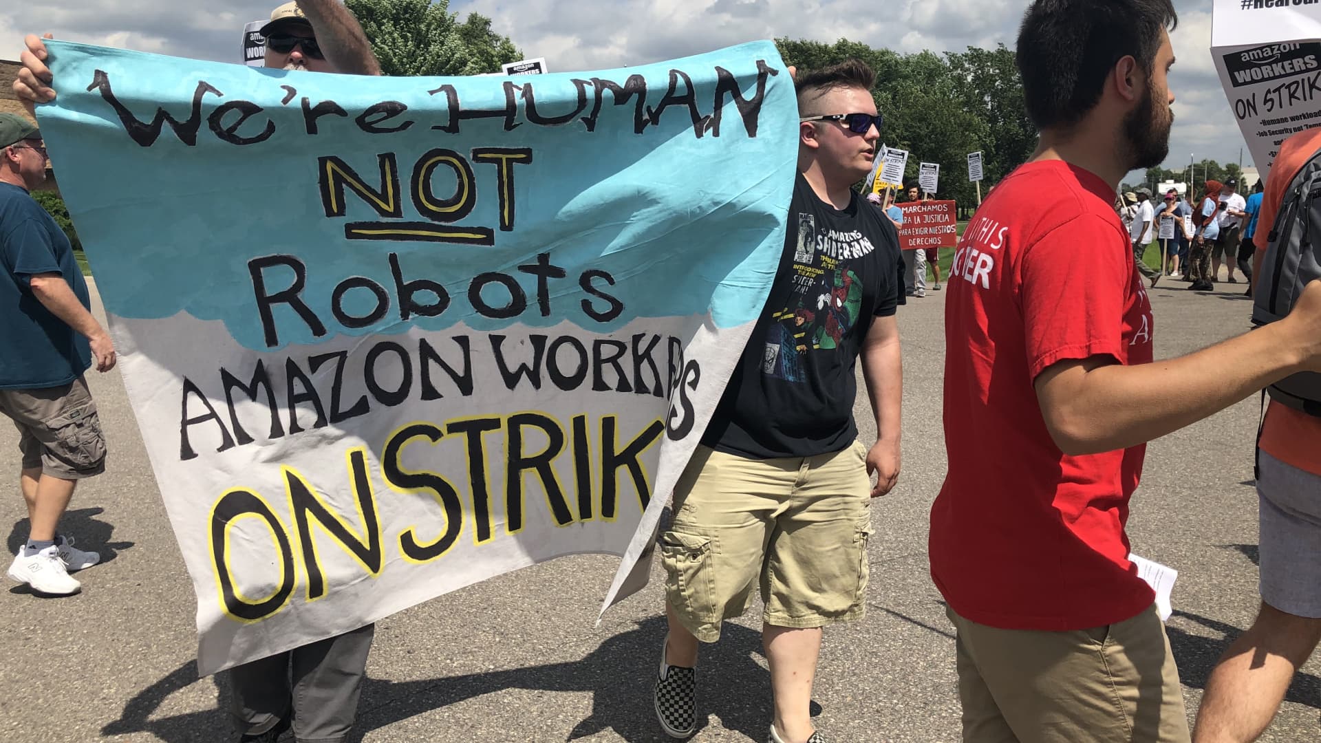 How Amazon is fighting back against workers' increasing efforts to unionize