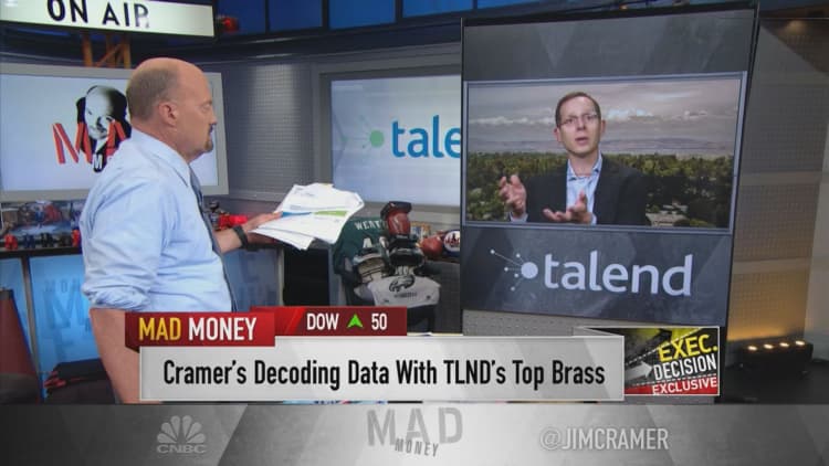 Talend's cloud business is 'growing well over 100%,' CEO Mike Tuchen says