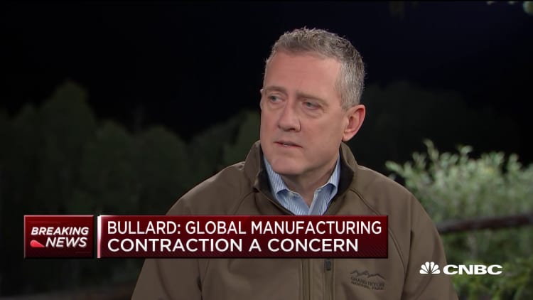 James Bullard: Fed should 'take out more insurance' against a possible downturn