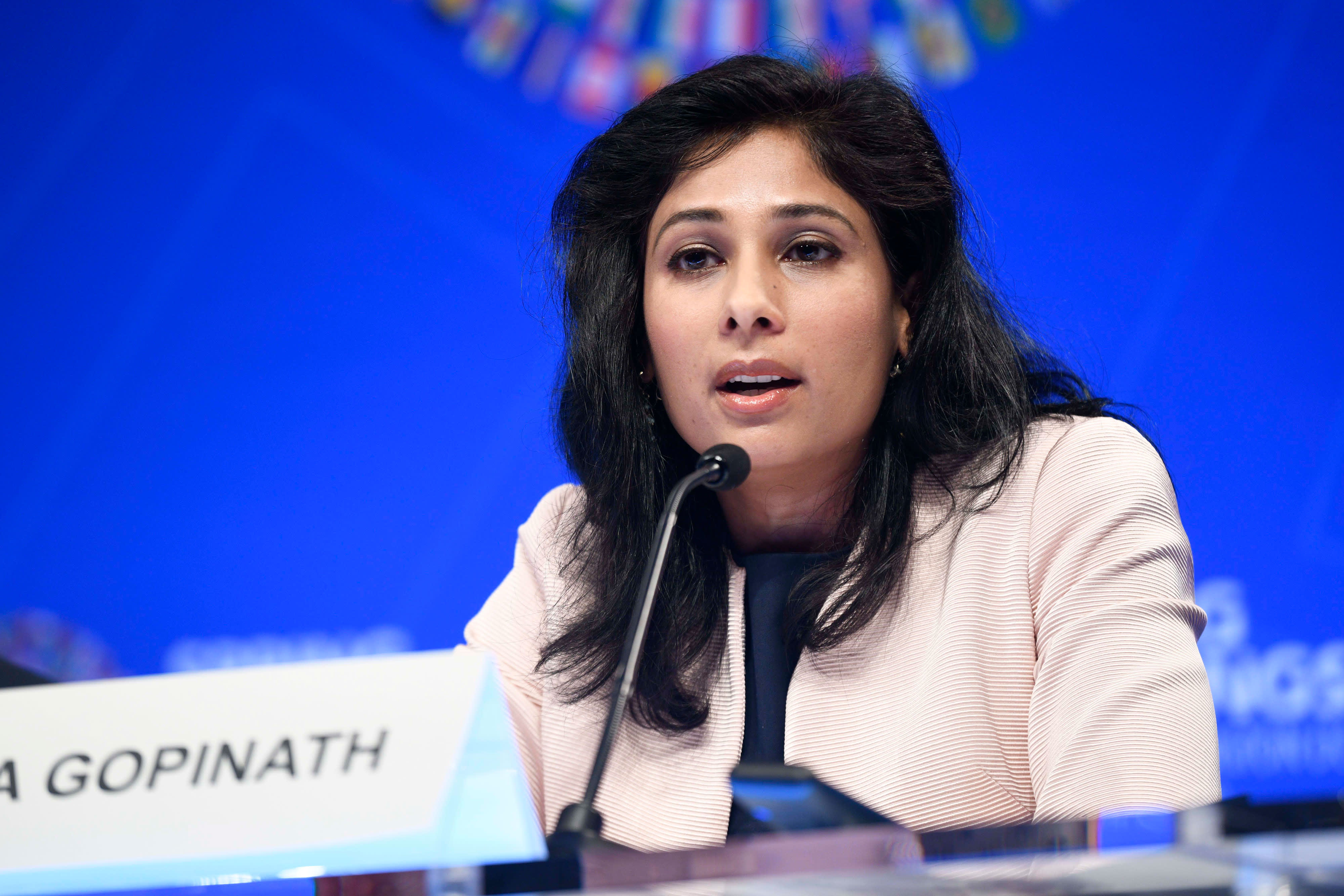 IMF chief economist Gita Gopinath: It's harder to find bright spots in  global economy