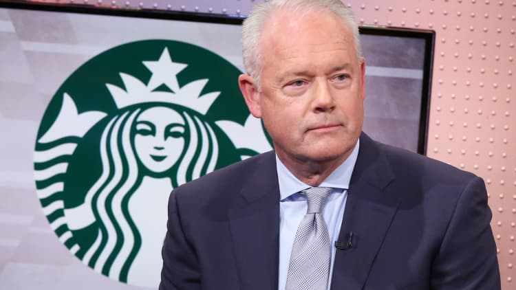 Watch CNBC's full interview with Starbucks CEO Kevin Johnson