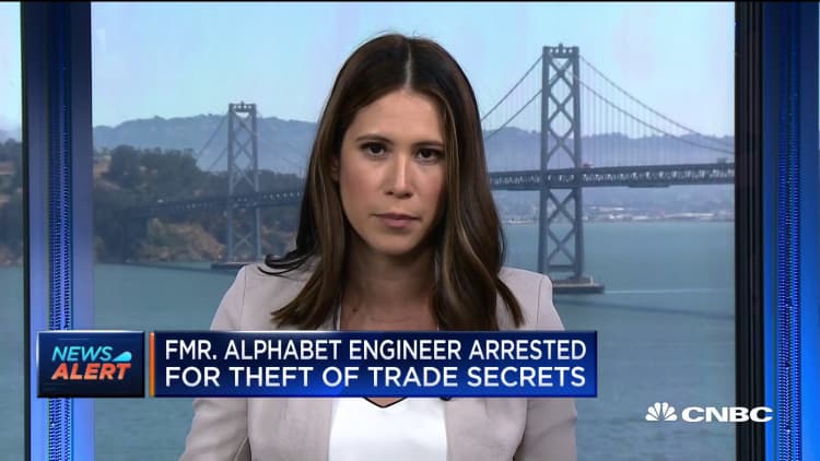 Former Alphabet engineer arrested for trade secret theft