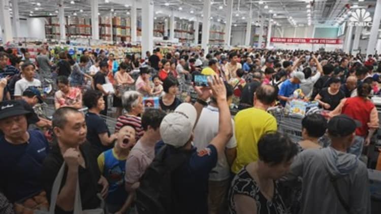 Costco closed its first store in China early because of huge opening-day crowds