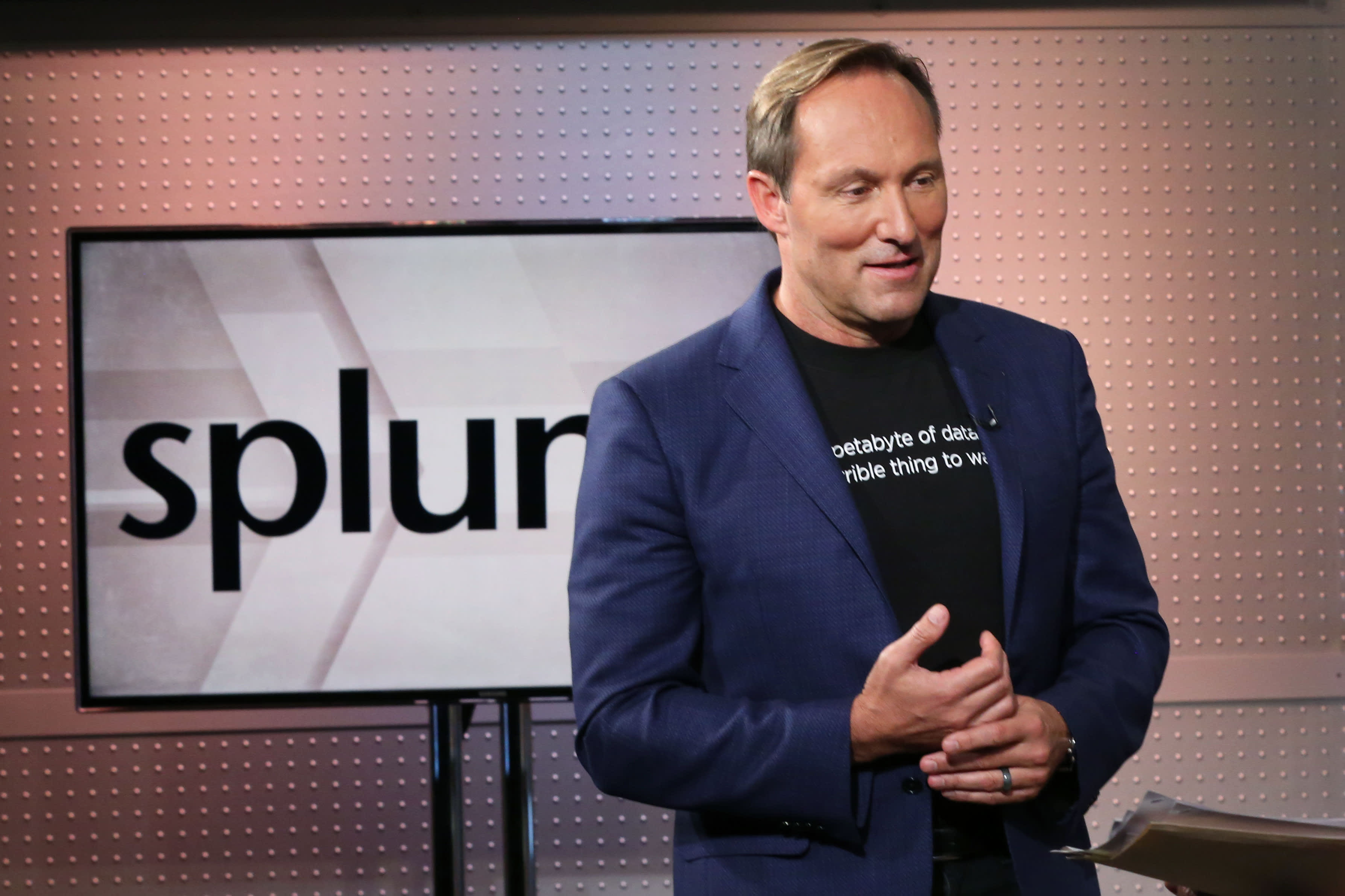 Splunk shares surge to record after rallying 16% in two days