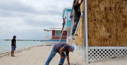 Trump unloads on 'corrupt' Puerto Rico as Tropical Storm Dorian threatens island