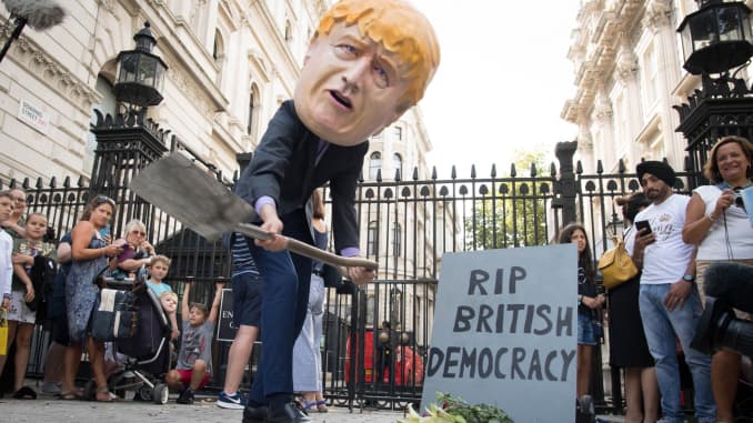 Risultati immagini per johnson boris british democracy