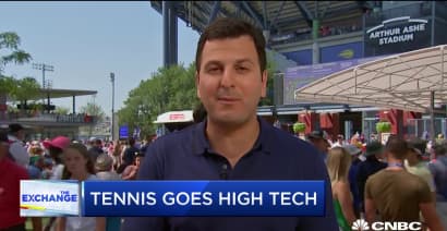 Tennis training goes high-tech