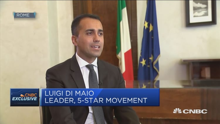 Five Star leader: We can go to snap election at any time in Italy
