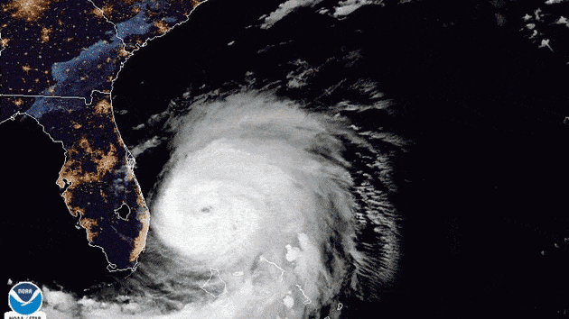 H/O: NOAA Goes East satellite Hurricane Dorian 190903 EC