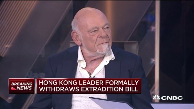 Sam Zell: It's hard to believe China would invade Hong Kong
