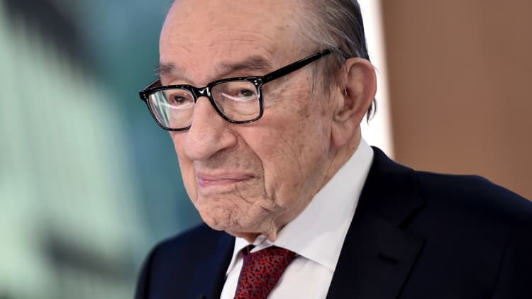 Former Fed chairman Alan Greenspan on the risk of recession