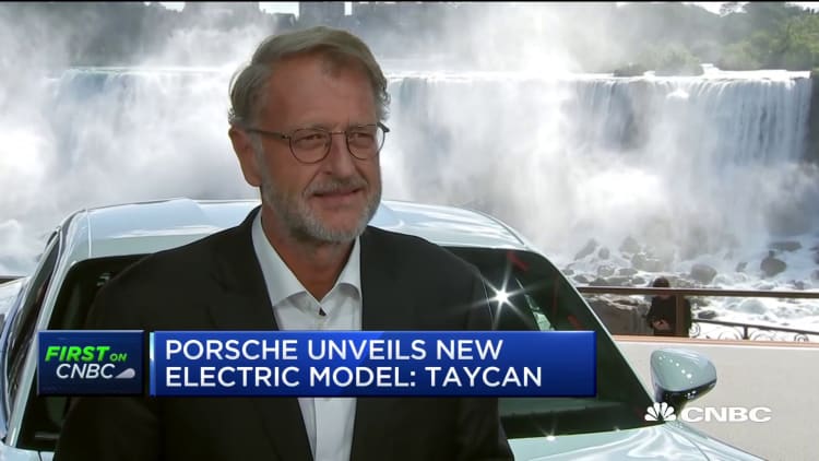 Porsche board member Detlev Von Platen on the new all-electric vehicle