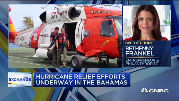 Bethenny Frankel on how to help Hurricane Dorian relief efforts