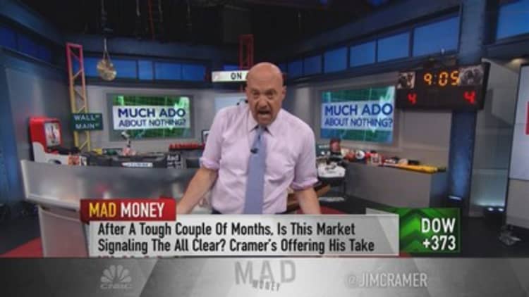 Good economic data triggered a 'sea change' in investments on Wall Street: Jim Cramer