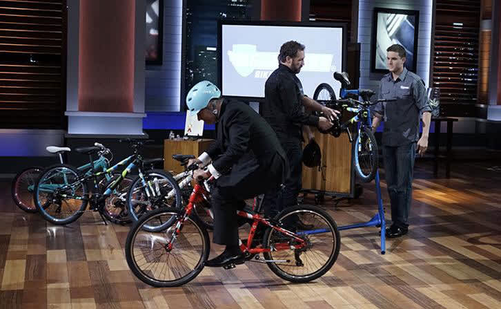 bike without pedals shark tank