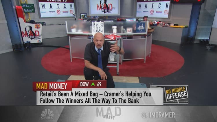 Jim Cramer explains why Lululemon is a buy, despite gaining almost 70% this year