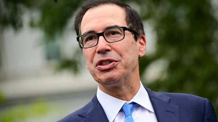 Mnuchin: GOP jobless benefits plan will be based on '70% wage replacement'