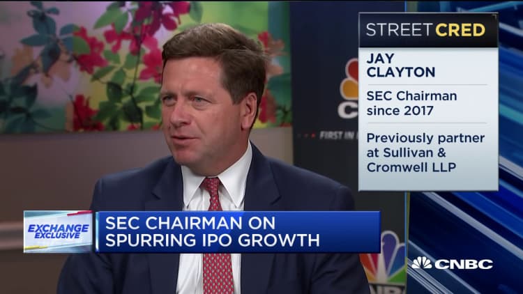 SEC Chair Jay Clayton on bitcoin ETF, IPOs and algorithmic trading