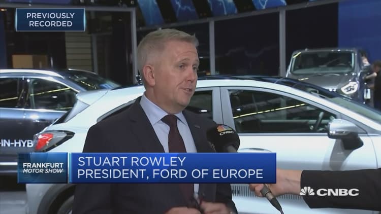 Every future Ford car in Europe to be electrified, Ford of Europe president says