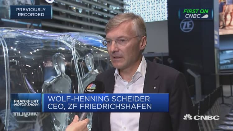 ZF Friedrichshafen CEO: We see a more difficult market for next two to three years