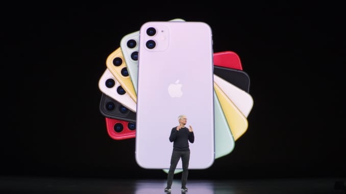 H/O: Tim Cook iPhone 11 Lauch event 190910