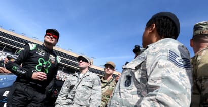 NASCAR driver Kurt Busch is investing in military veterans