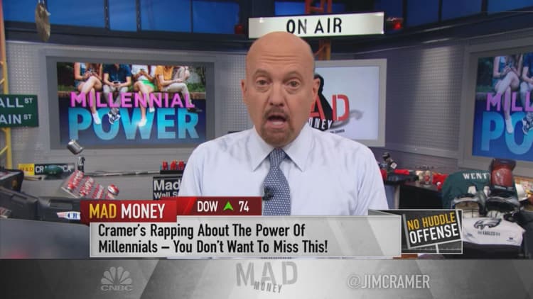 Cramer explains why corporations must be tailored to what millennials want