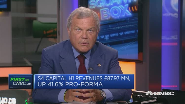 Legacy companies in a very difficult position, Martin Sorrell says