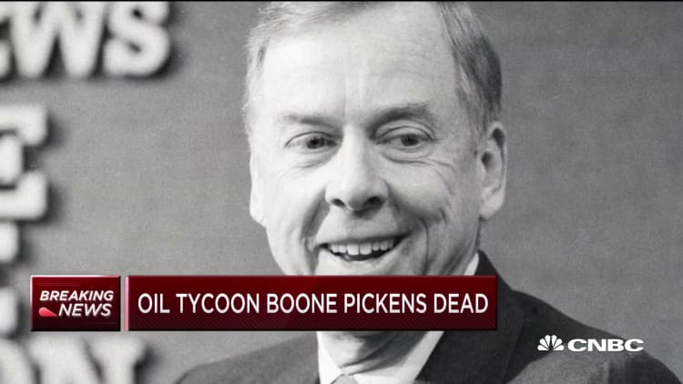 T. Boone Pickens, the 'Oracle of Oil,' dies at age 91