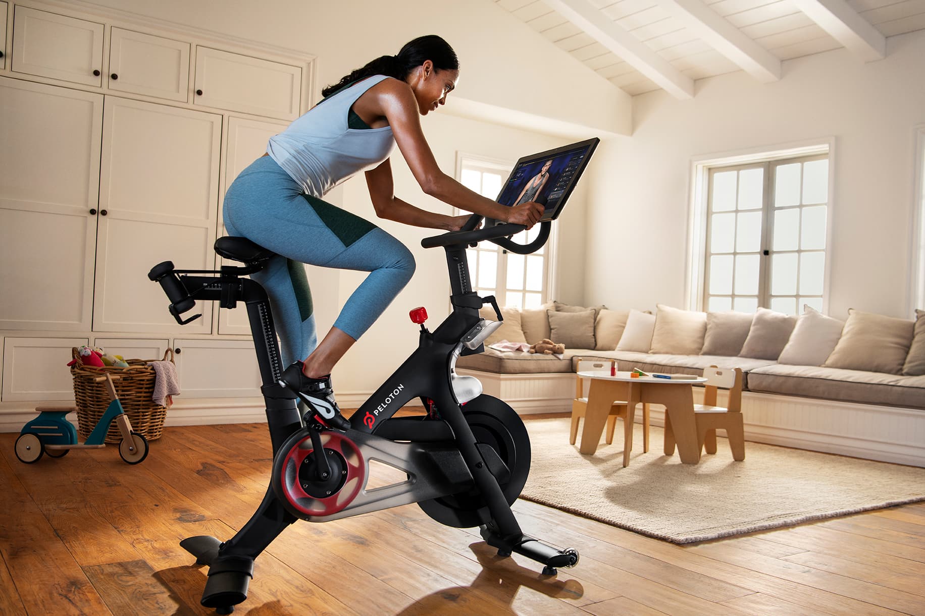 exercise bike with live classes
