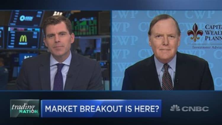 Wall Street bull Jeff Saut suggests a market breakout is officially here