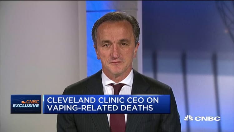 Cleveland Clinic CEO Tom Mihaljevic on vaping-related deaths