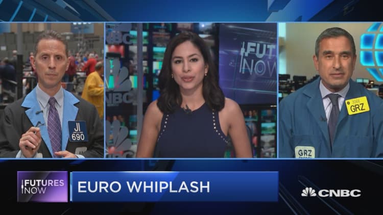 Here's how one trader is playing the euro whiplash following the ECB meeting