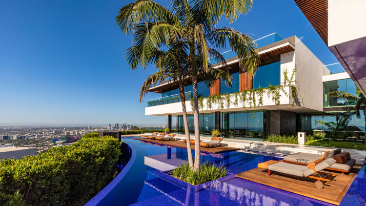 See inside the biggest home for sale in the Hollywood Hills