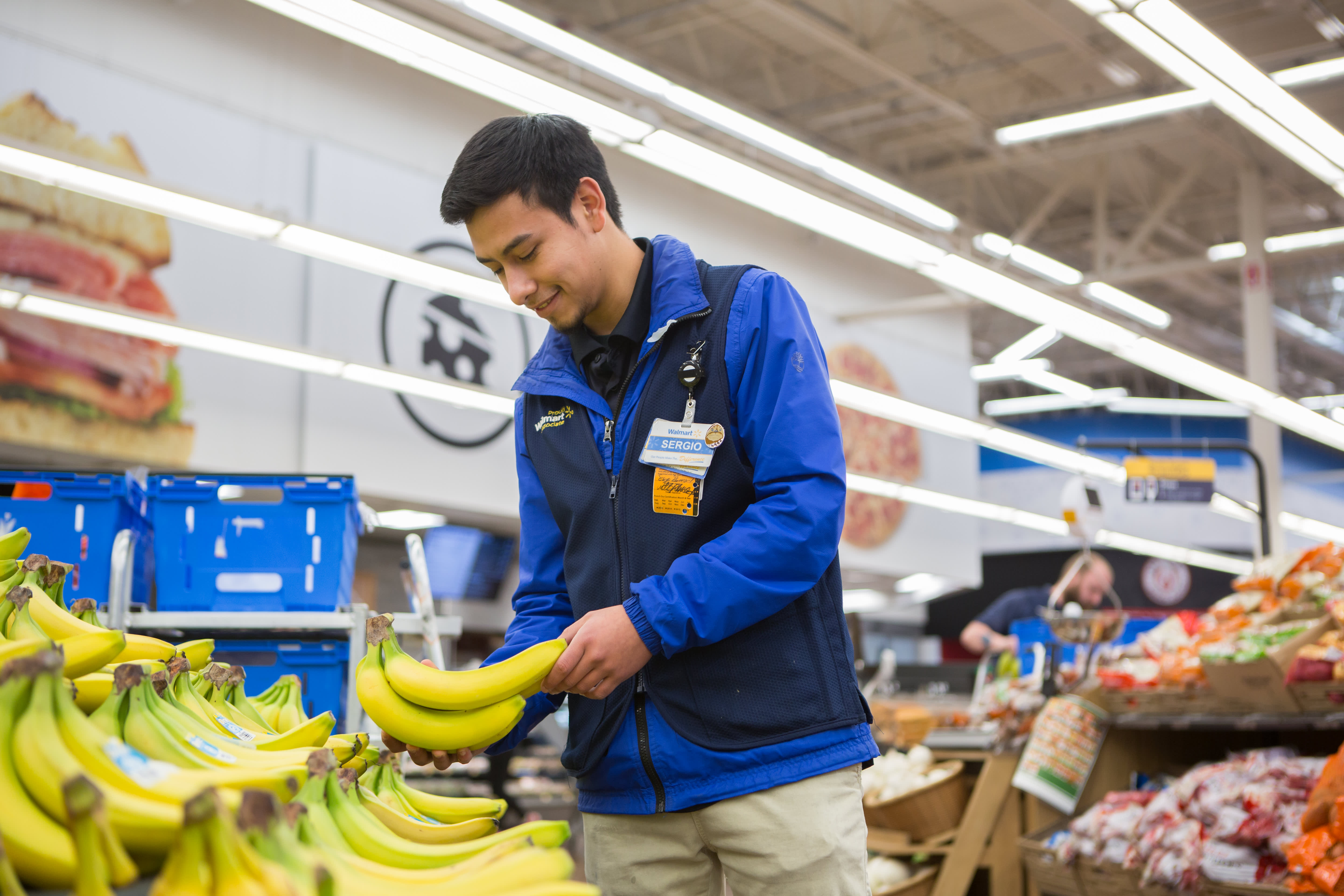 how does walmart online grocery shopping work