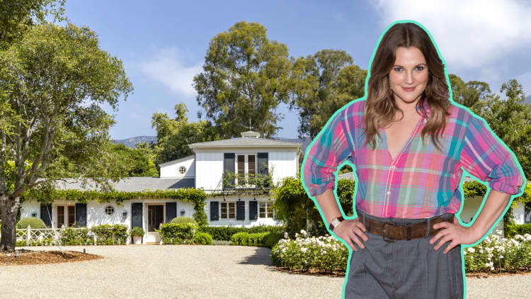 Inside Drew Barrymore's former California home listed for $9.95 million
