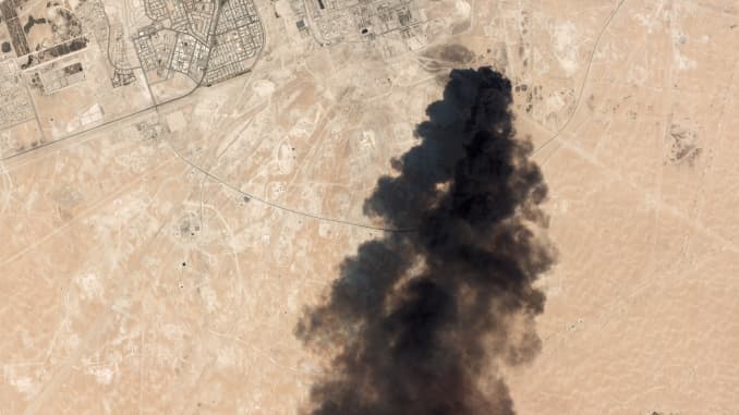 Saudi Arabia Drones Attack Oil Production 190915 EC
