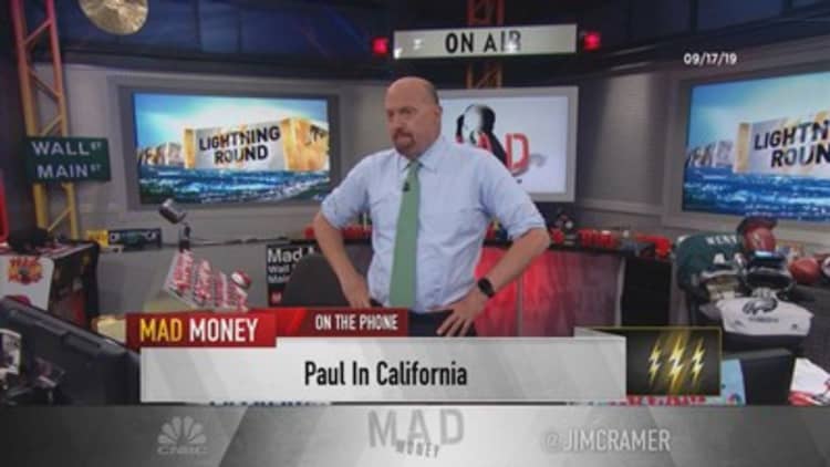Cramer's lightning round: Managed care stock fears could be 'overdone'